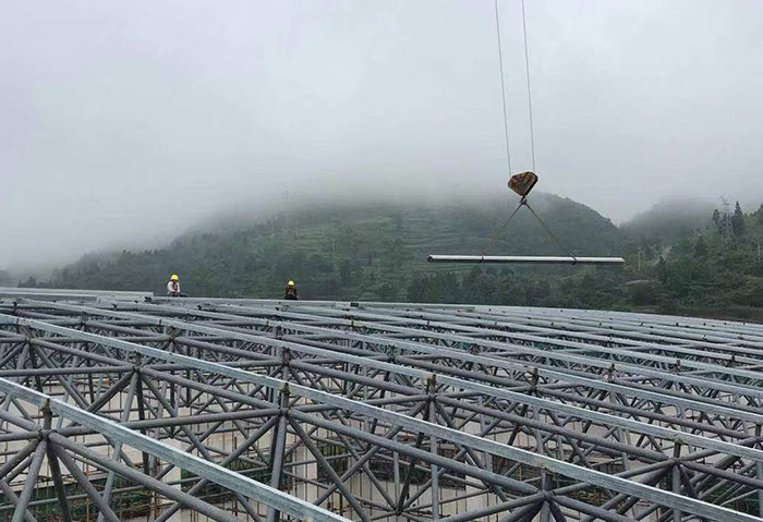 登封网架施工