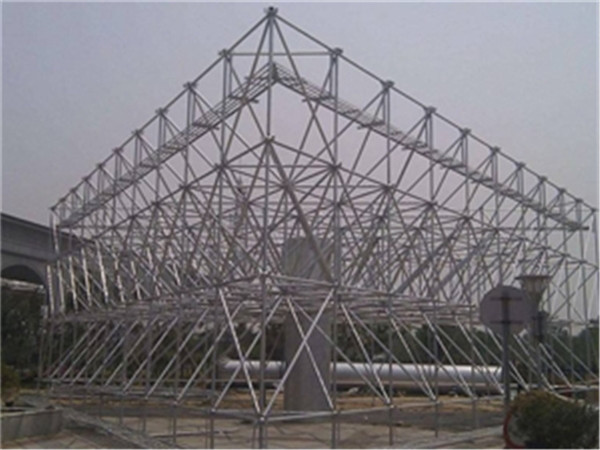 登封仓储物流网架加工厂家案例